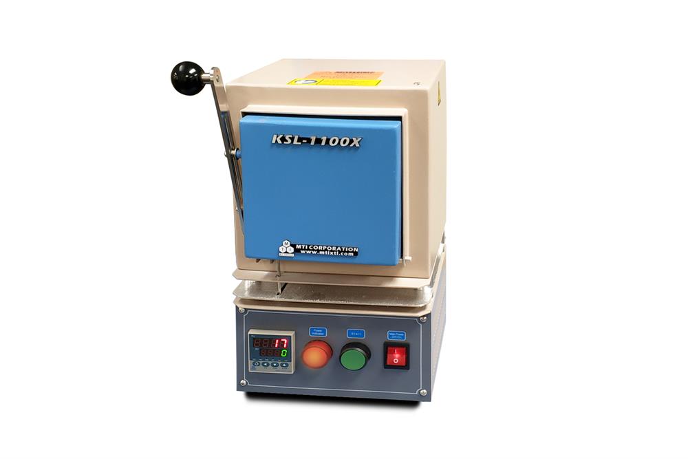 1100C Compact Muffle Furnace (4"x4"x5") w/ Programmable Temp. Controller