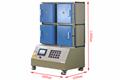 1500 ℃ Max Hi-Throughput 4 Channel Box Furnace(120*120*120mm) - Image 3